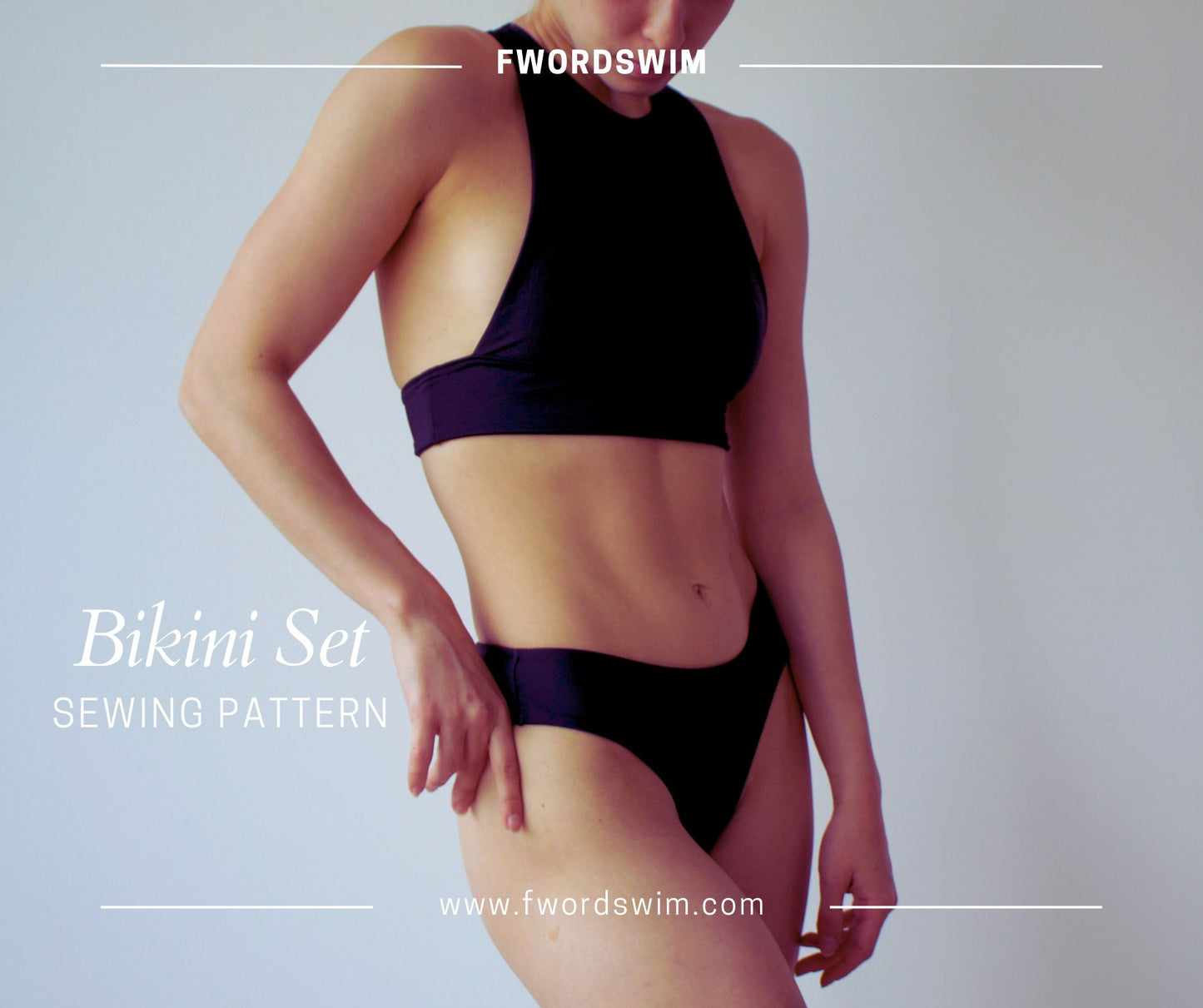 PDF Sewing Pattern Bikini Set FWS0201