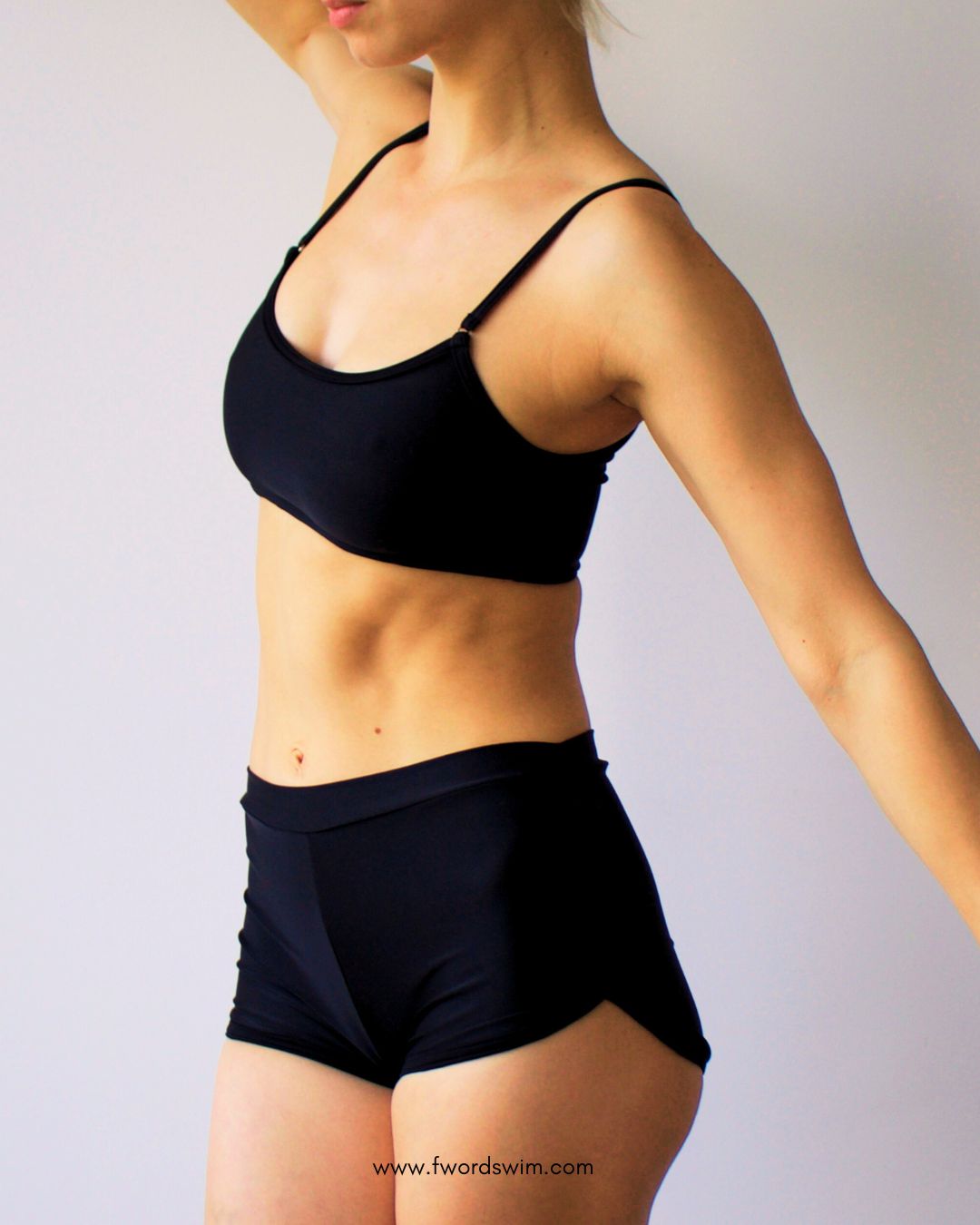 FWS0208 – Bikini Sewing Pattern – Yoga Top & Brief Bottom | PDF Download (A0, A4, US Letter)