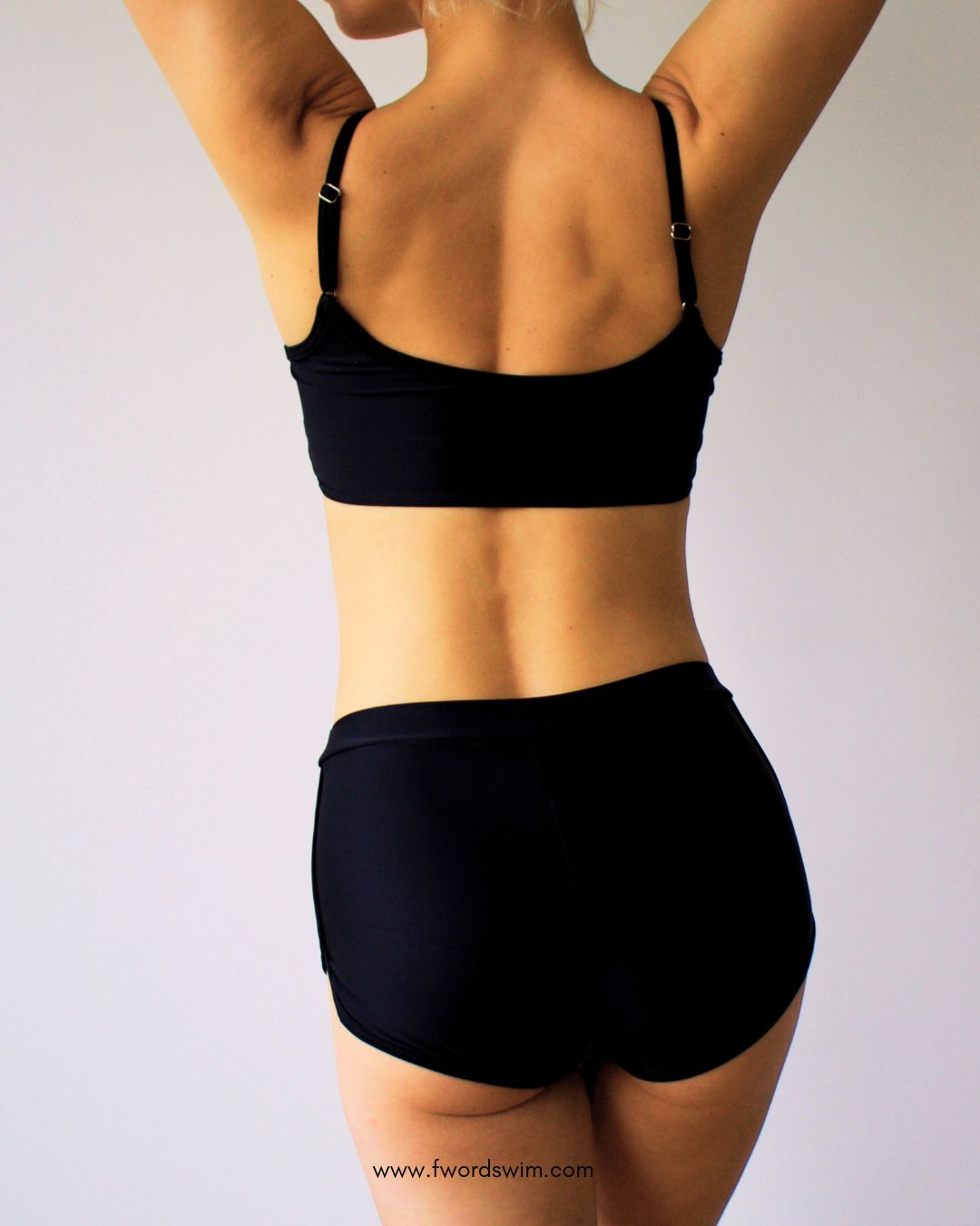 FWS0208 – Bikini Sewing Pattern – Yoga Top & Brief Bottom | PDF Download (A0, A4, US Letter)